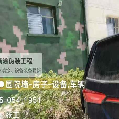 那曲数码迷彩漆施工
